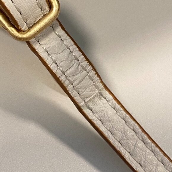 VERA BRADLEY  "Mallory"  White Leather All-In-One RFID Crossbody Bag Or Wristlet - Picture 14 of 14